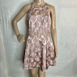 Lulus Blush Pink Floral Dress